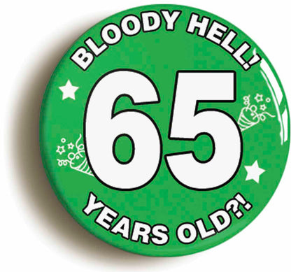 A picture of a button badge