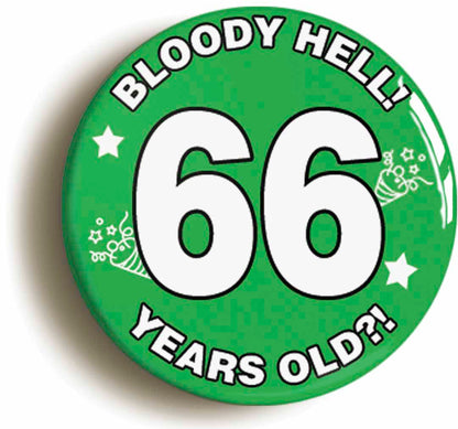A picture of a button badge