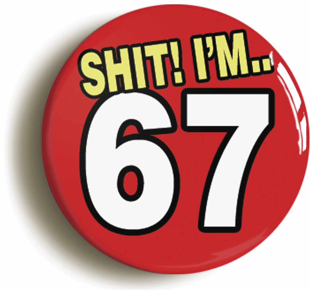 A picture of a button badge