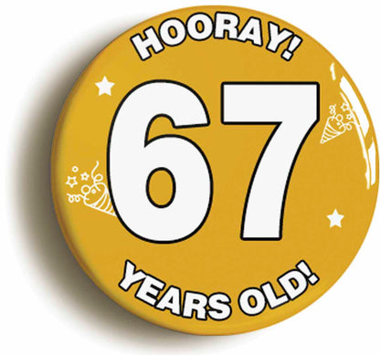 A picture of a button badge