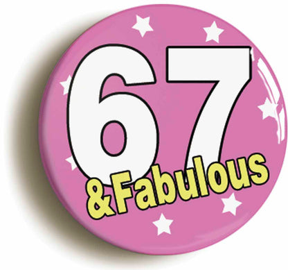 A picture of a button badge