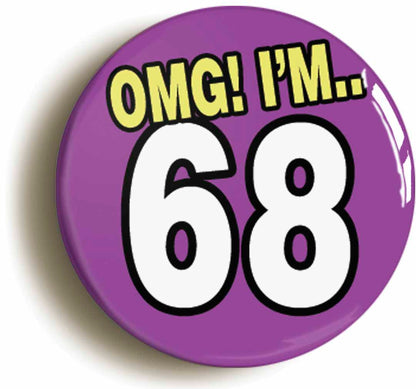 A picture of a button badge