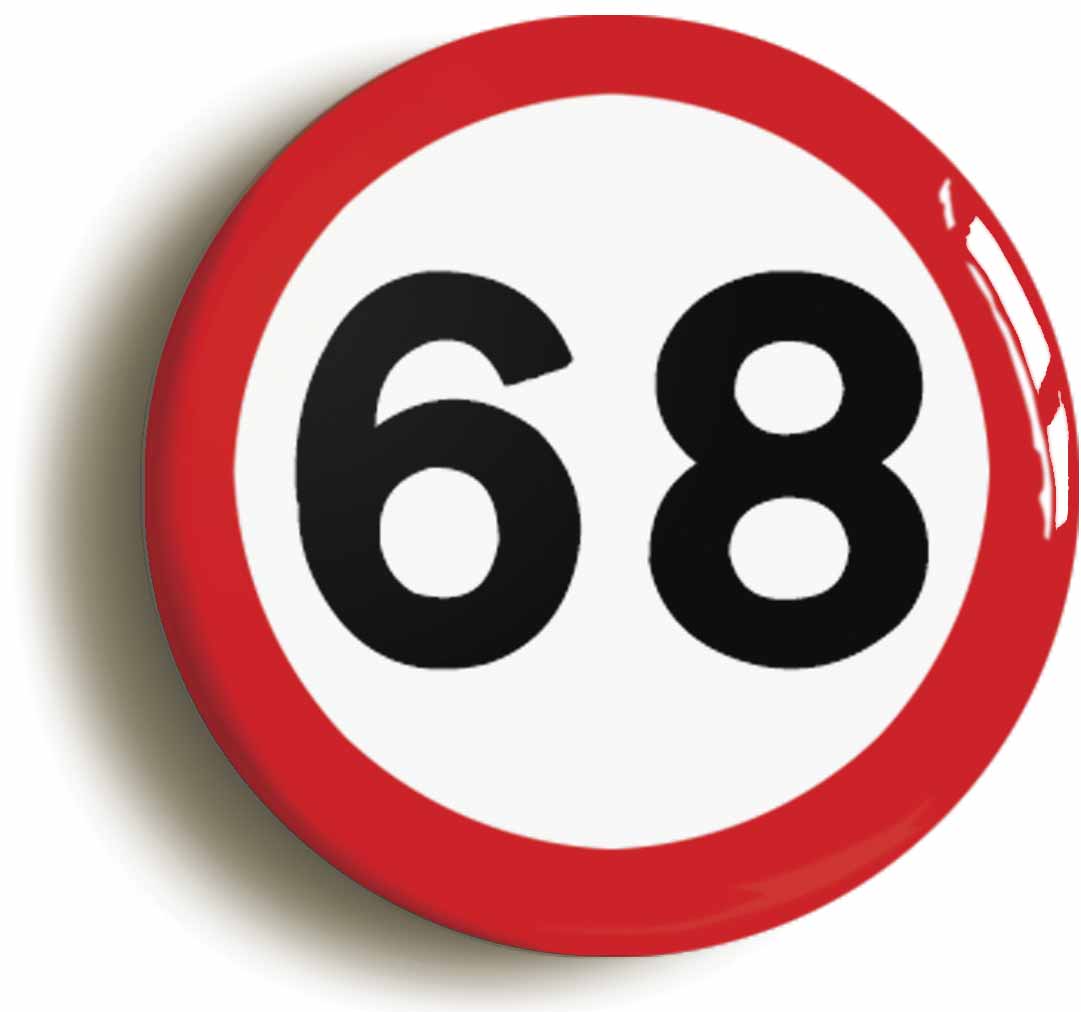 A picture of a button badge