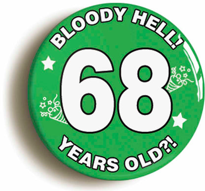 A picture of a button badge