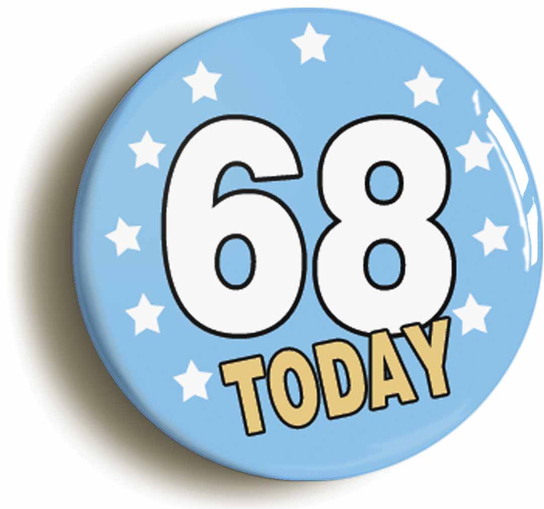 A picture of a button badge