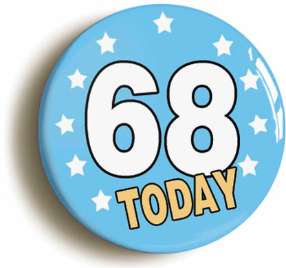 A picture of a button badge