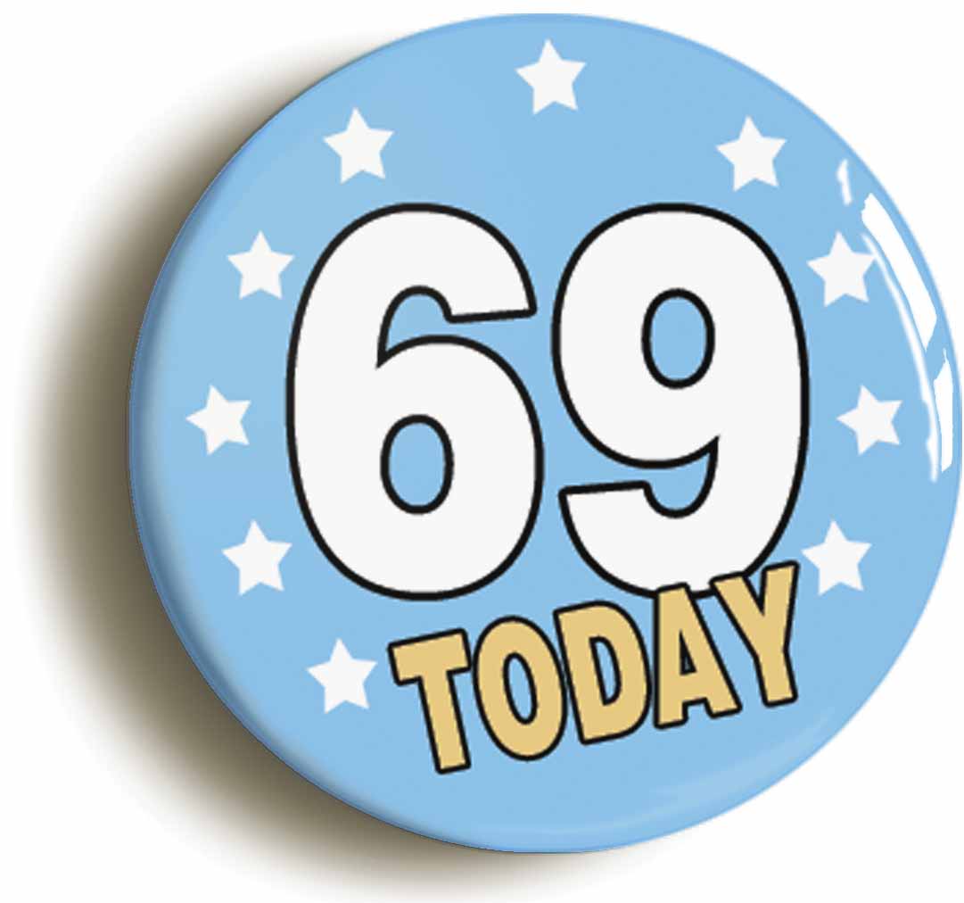 A picture of a button badge