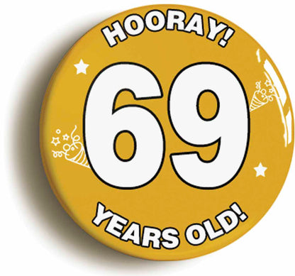 A picture of a button badge