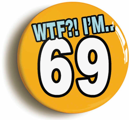 A picture of a button badge