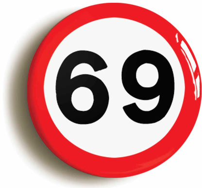 A picture of a button badge