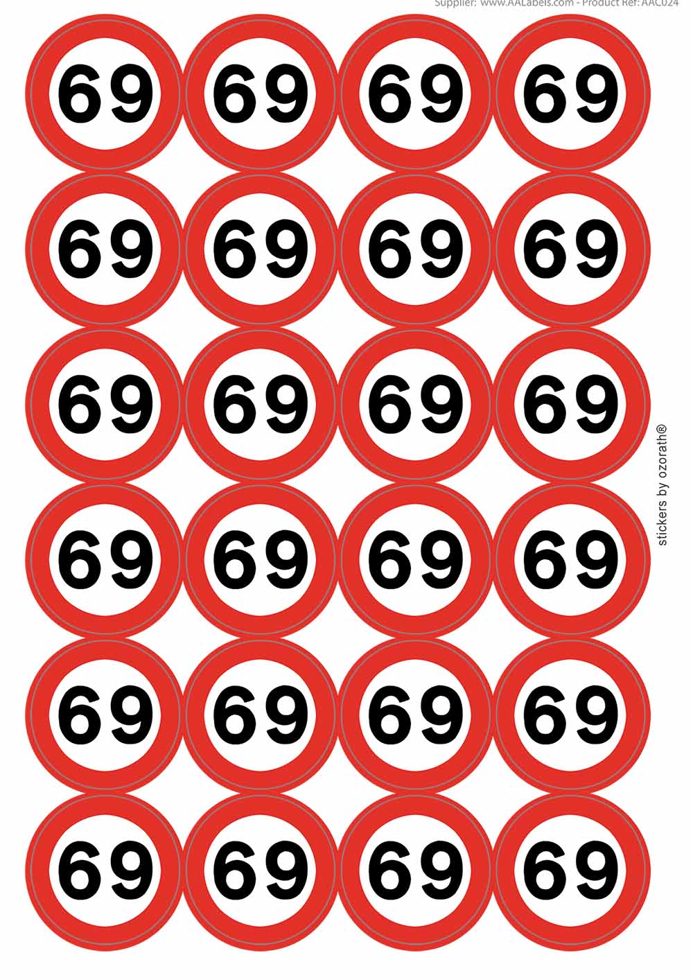 A picture of an A4 sheet of matte paper stickers