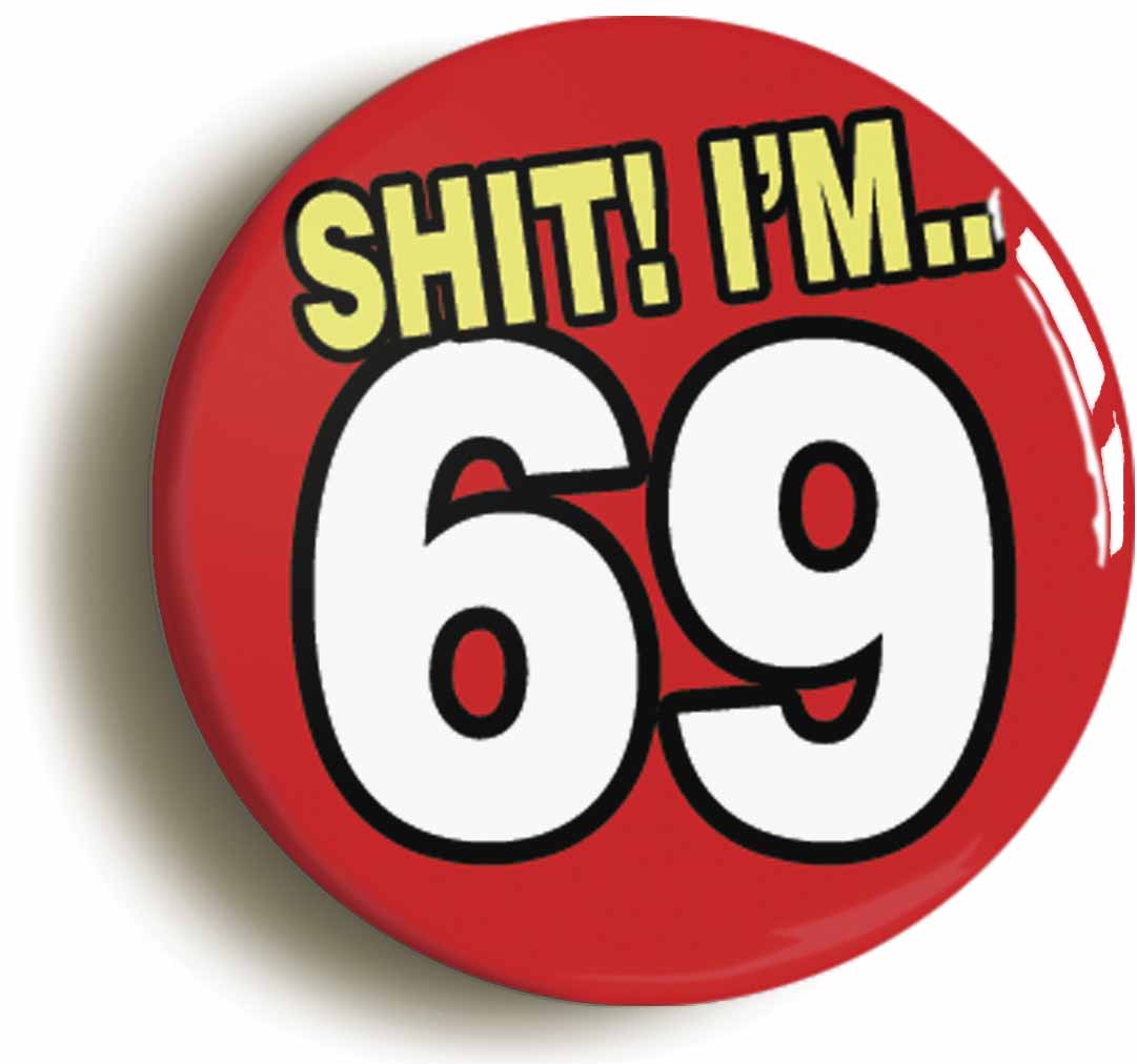 A picture of a button badge