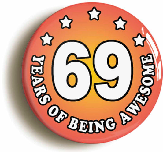 A picture of a button badge