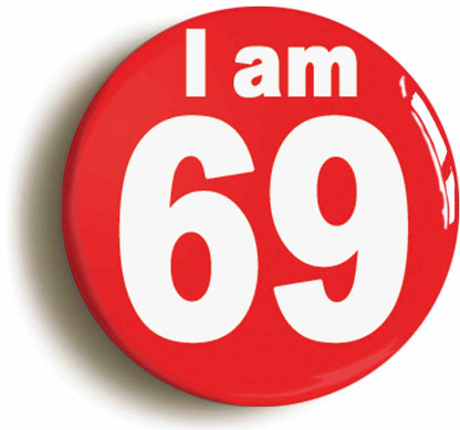 A picture of a button badge