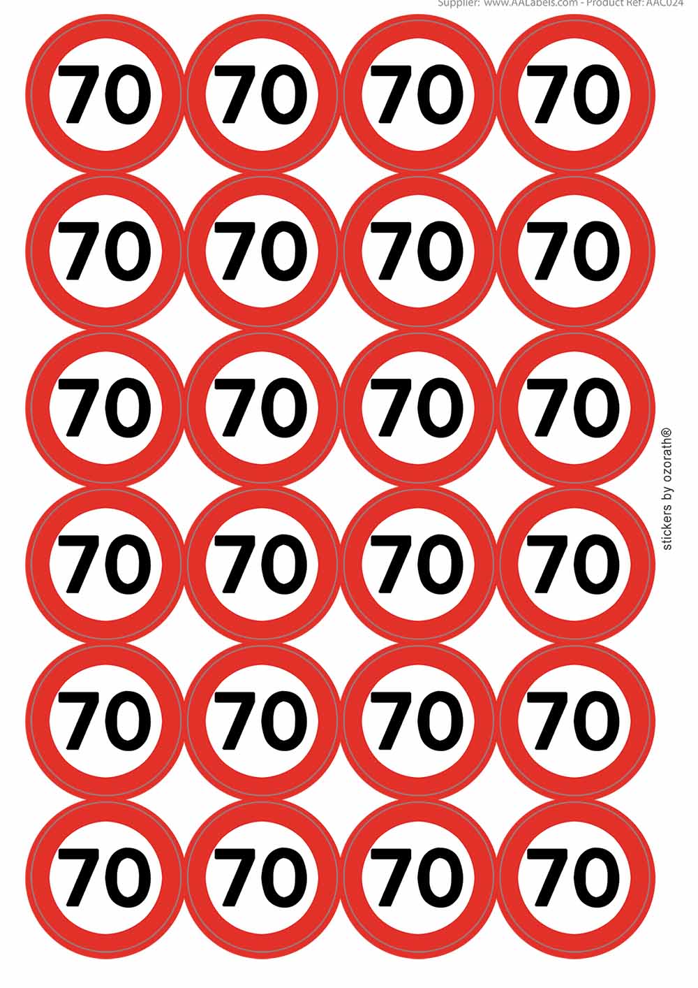 A picture of an A4 sheet of matte paper stickers