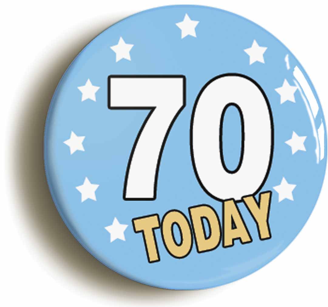 A picture of a button badge