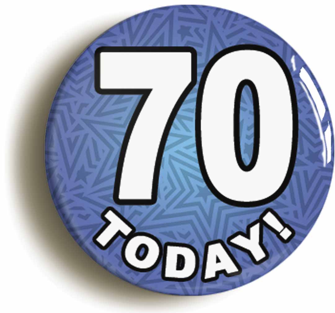 A picture of a button badge