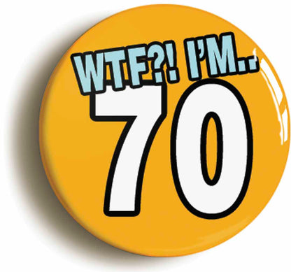 A picture of a button badge