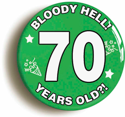 A picture of a button badge