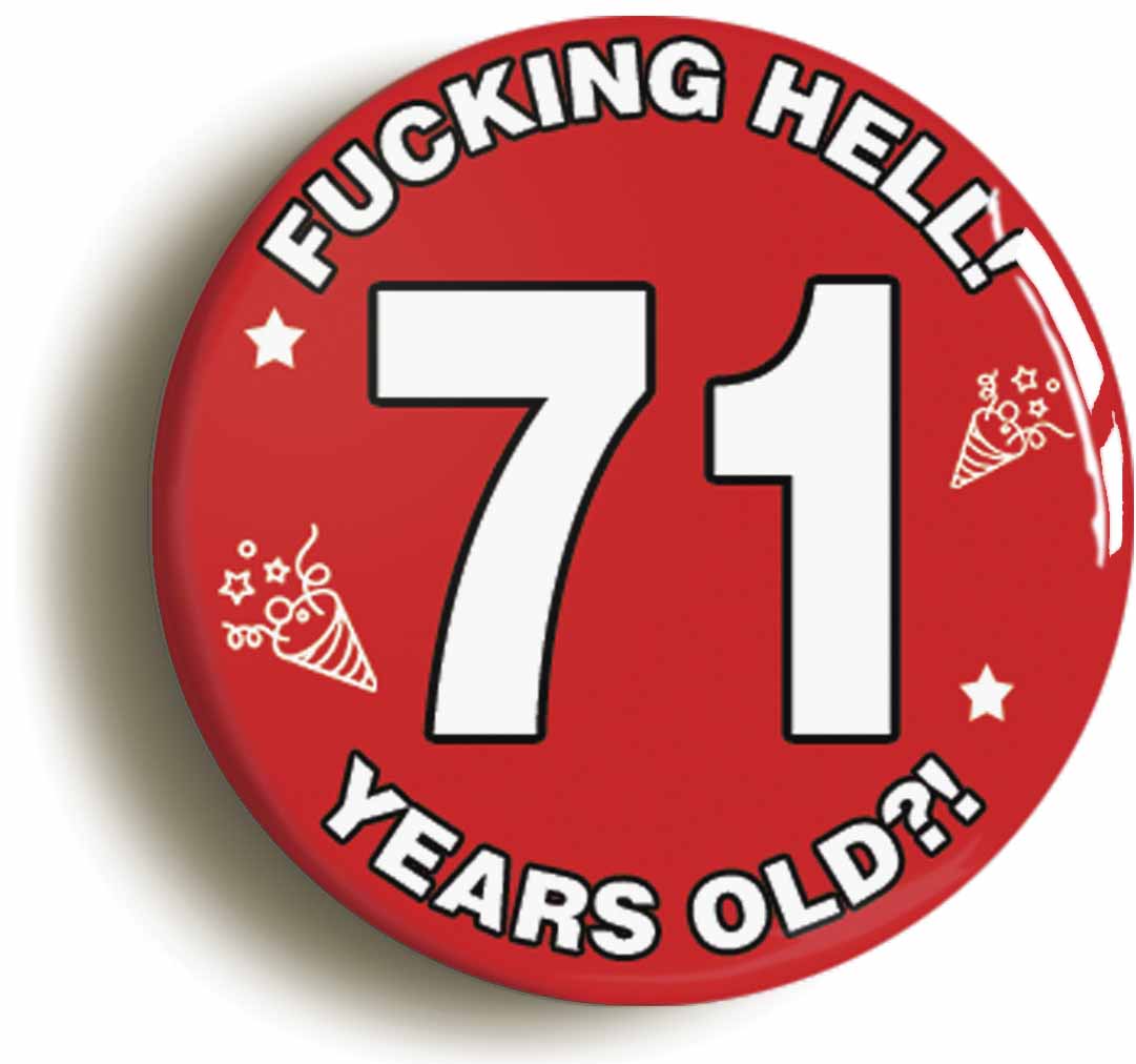 A picture of a button badge