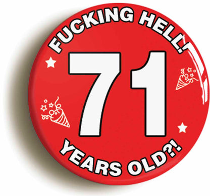 A picture of a button badge