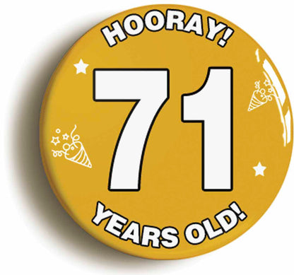 A picture of a button badge