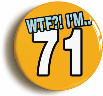 A picture of a button badge