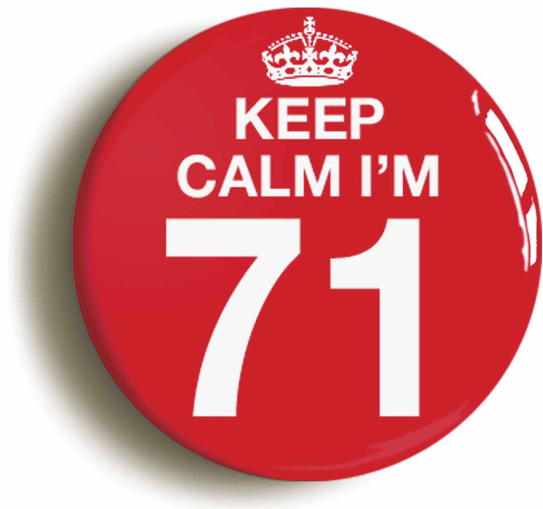 A picture of a button badge