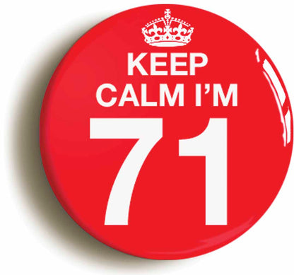 A picture of a button badge