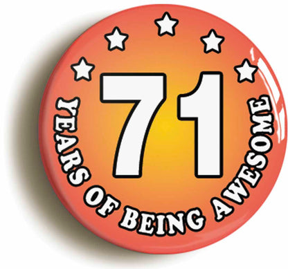 A picture of a button badge