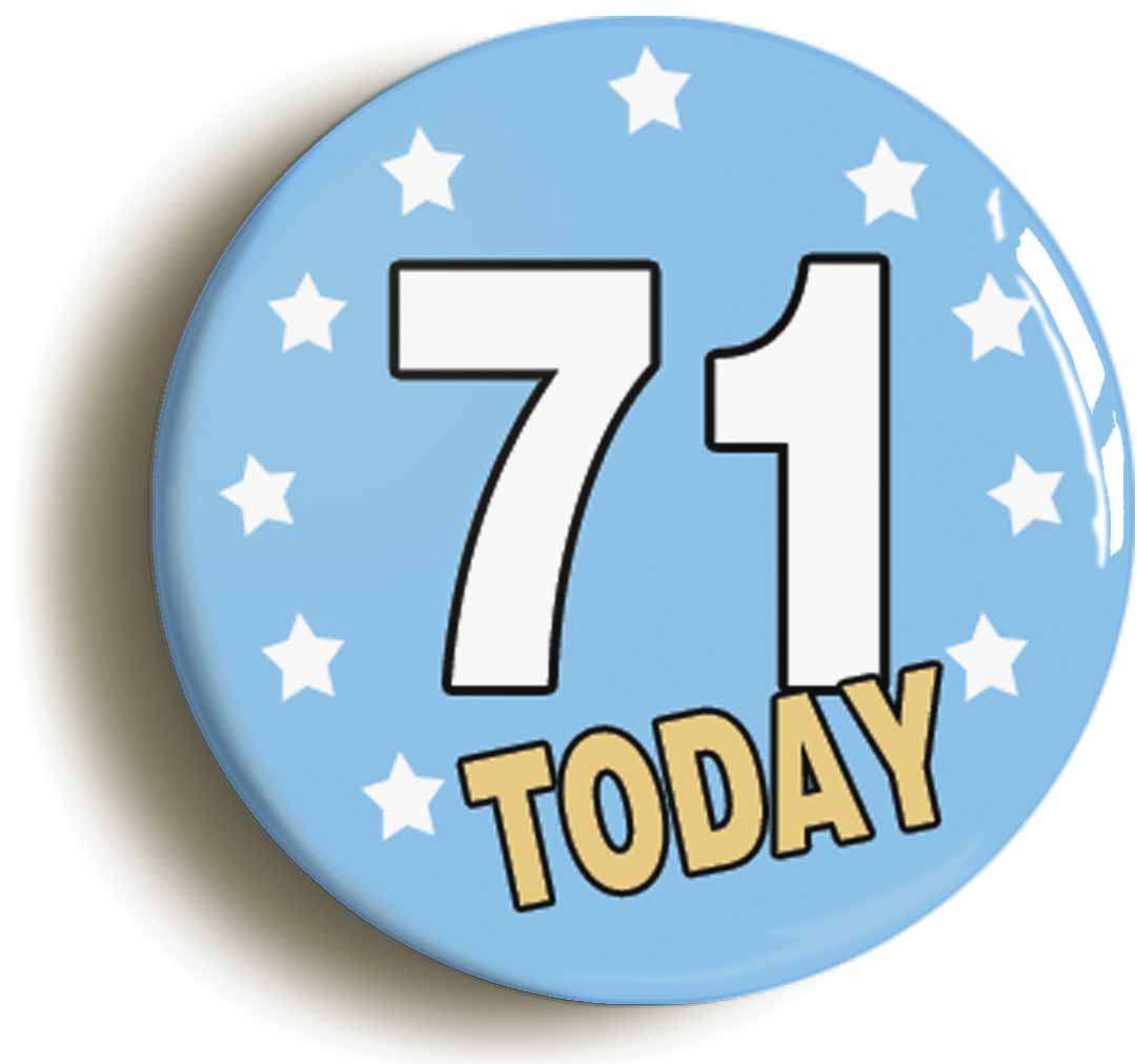 A picture of a button badge