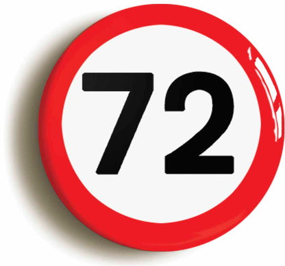 A picture of a button badge