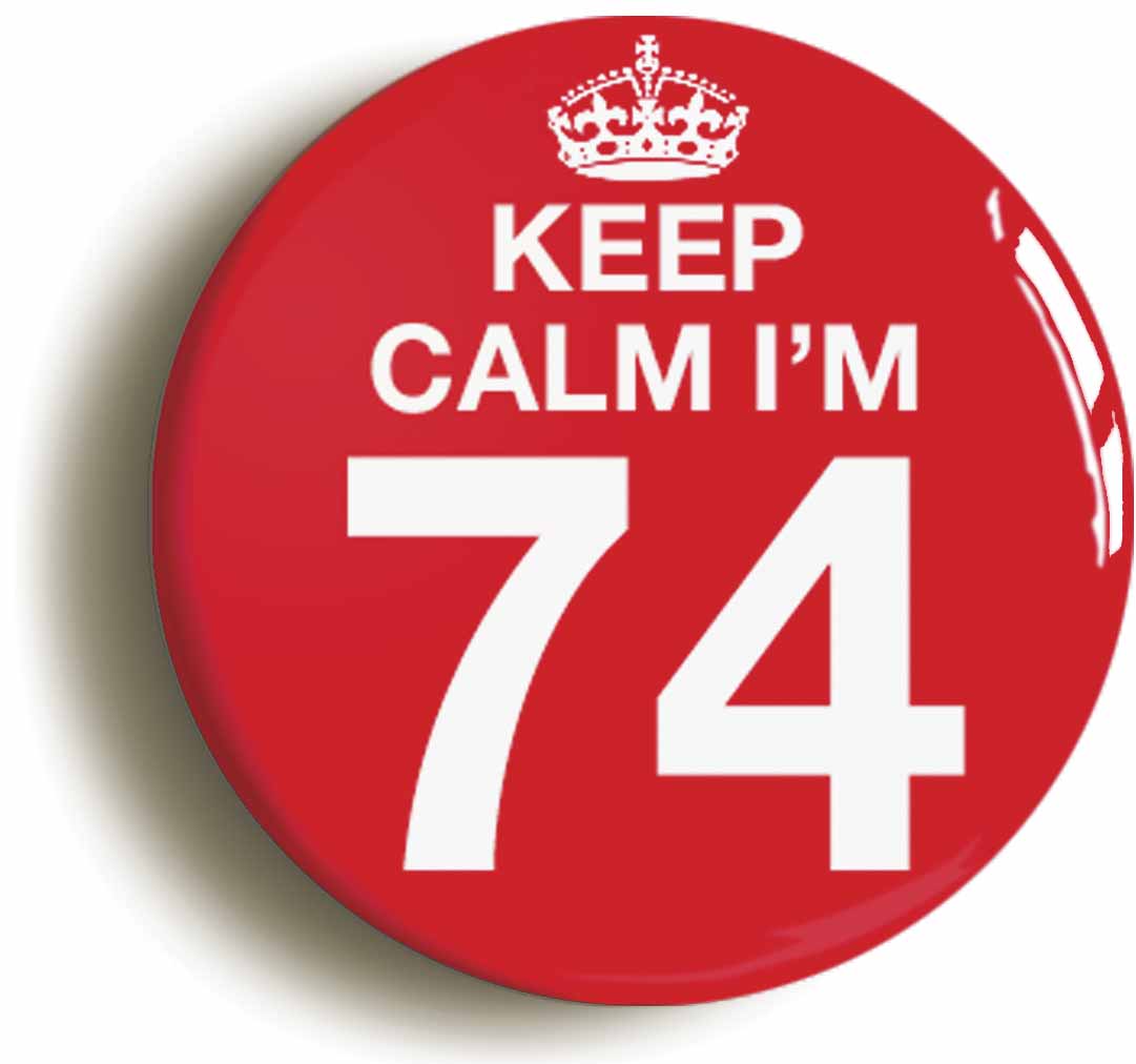 A picture of a button badge