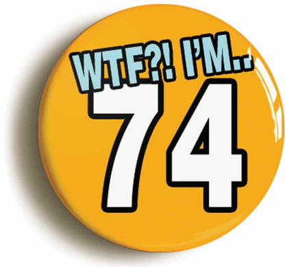 A picture of a button badge