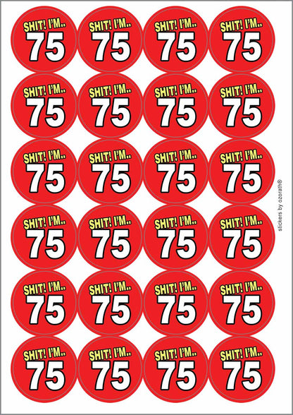 A picture of an A4 sheet of matte paper stickers