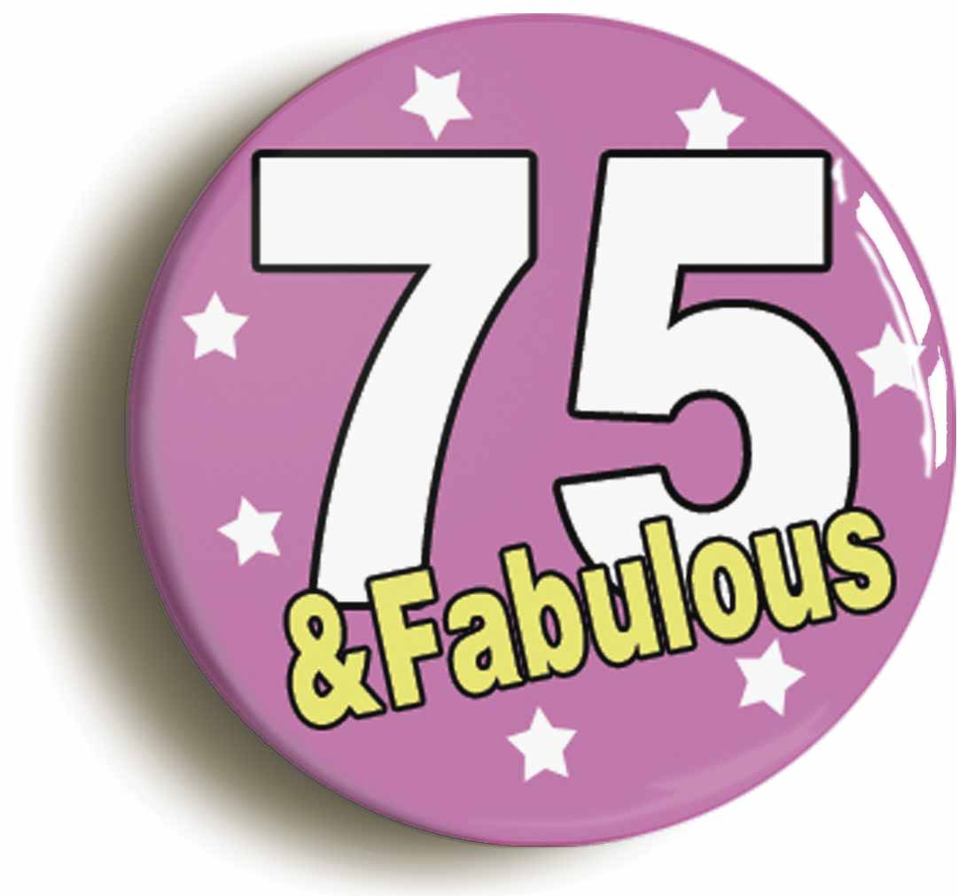 A picture of a button badge