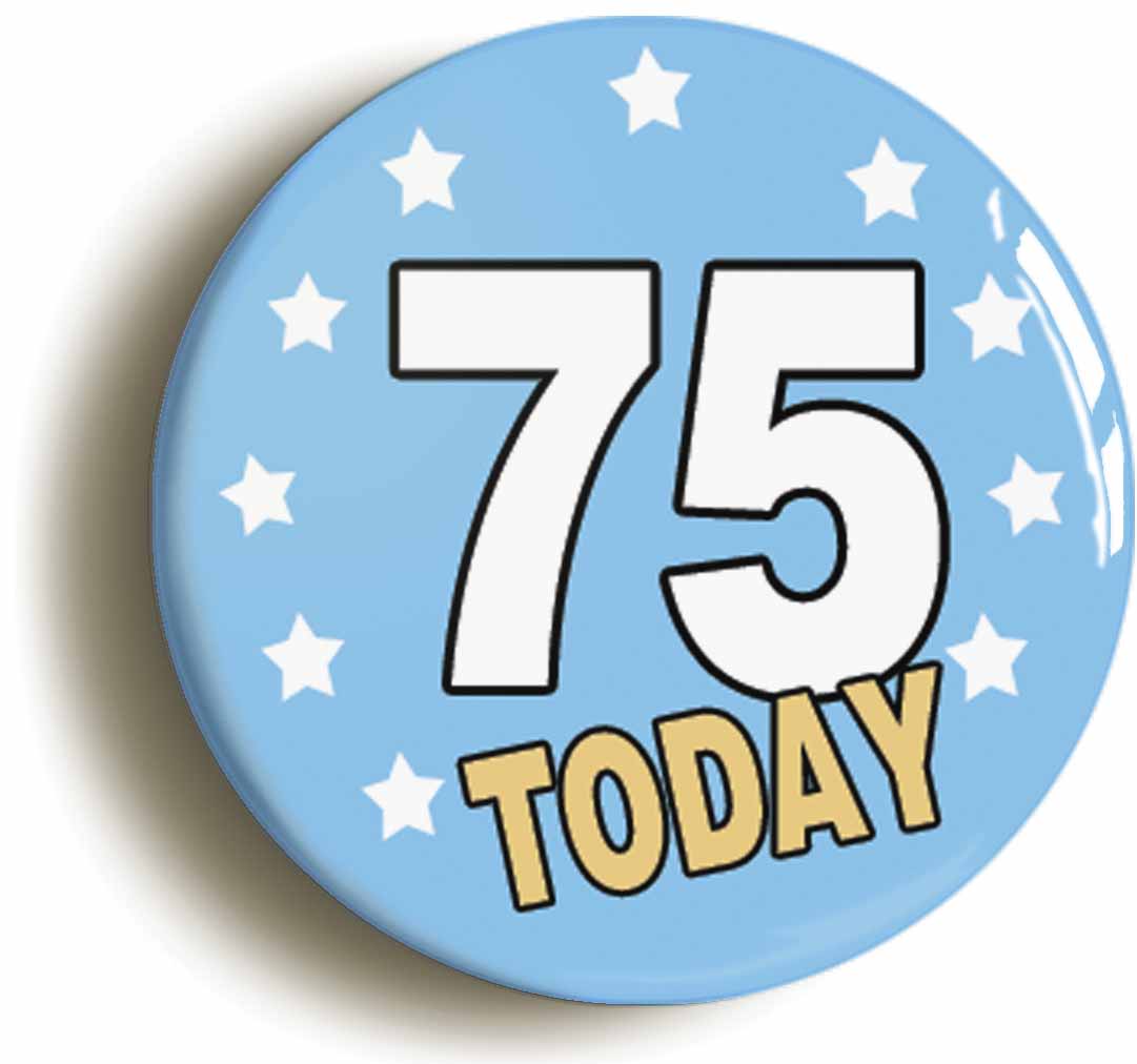 A picture of a button badge