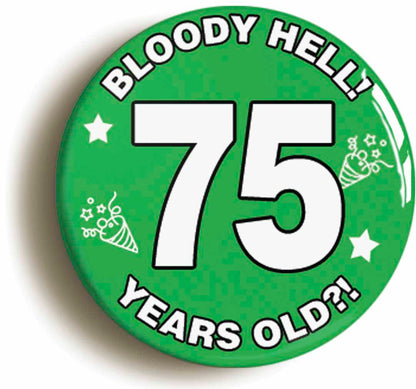 A picture of a button badge