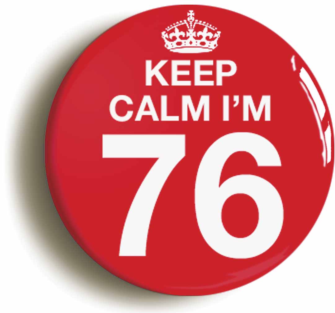 A picture of a button badge