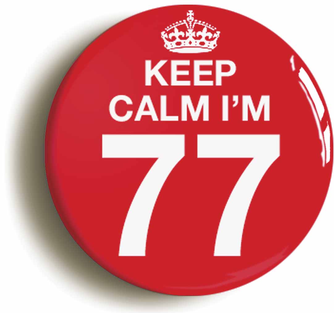 A picture of a button badge