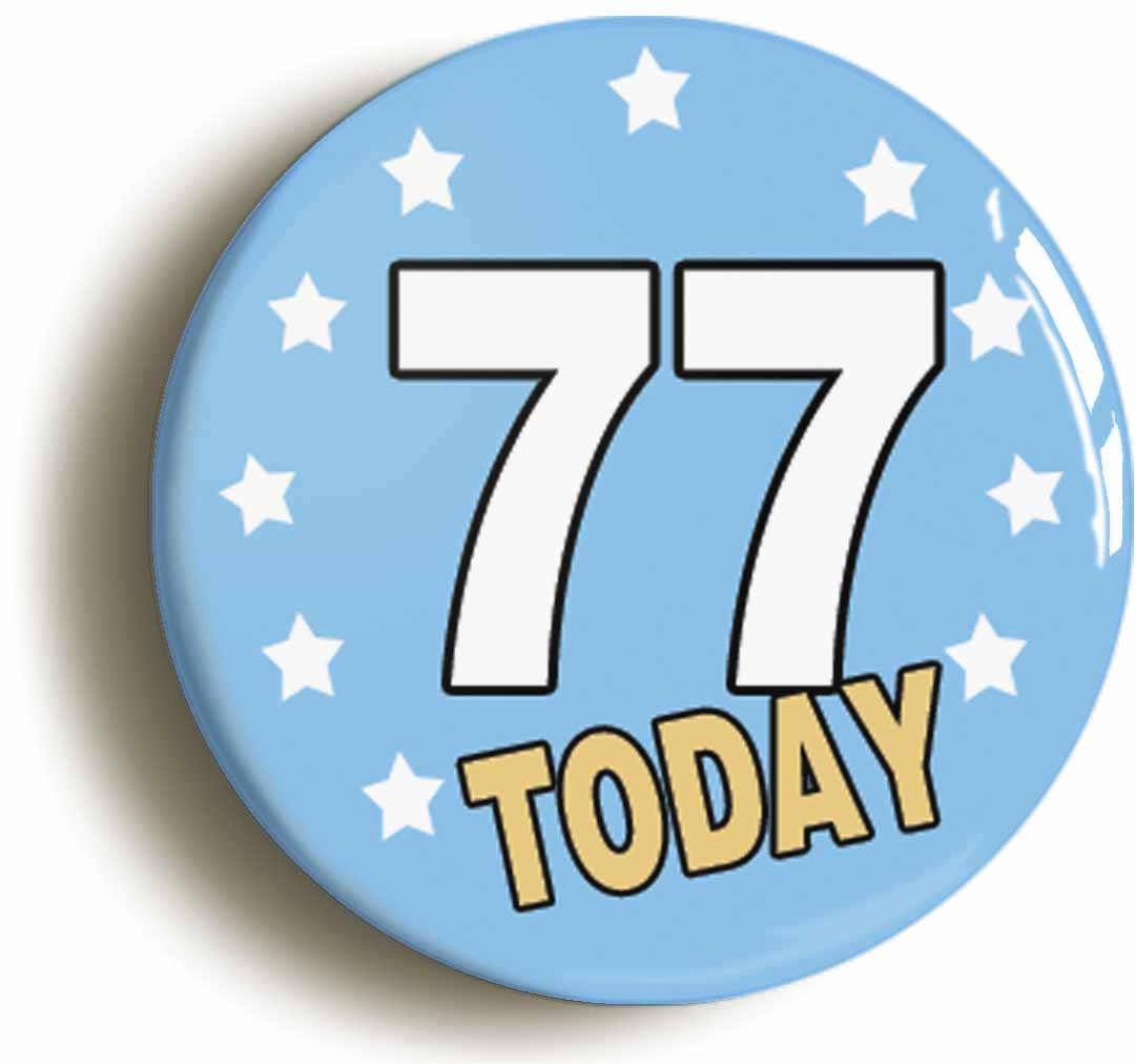 A picture of a button badge