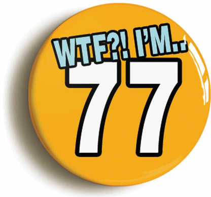 A picture of a button badge