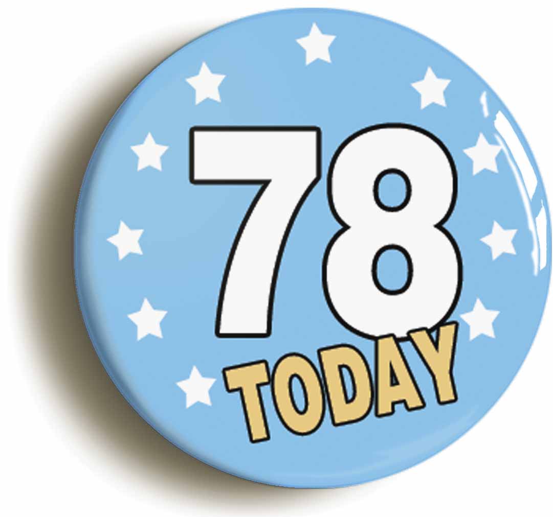 A picture of a button badge