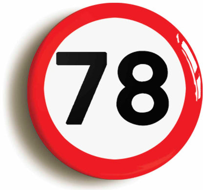 A picture of a button badge
