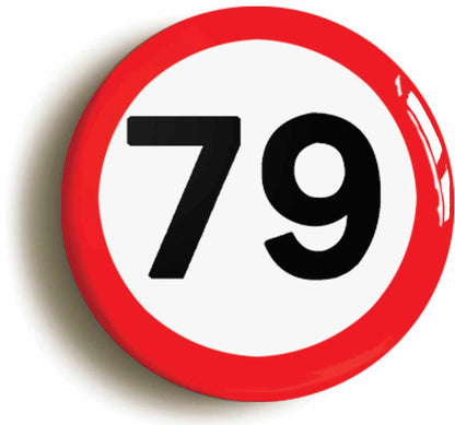 A picture of a button badge