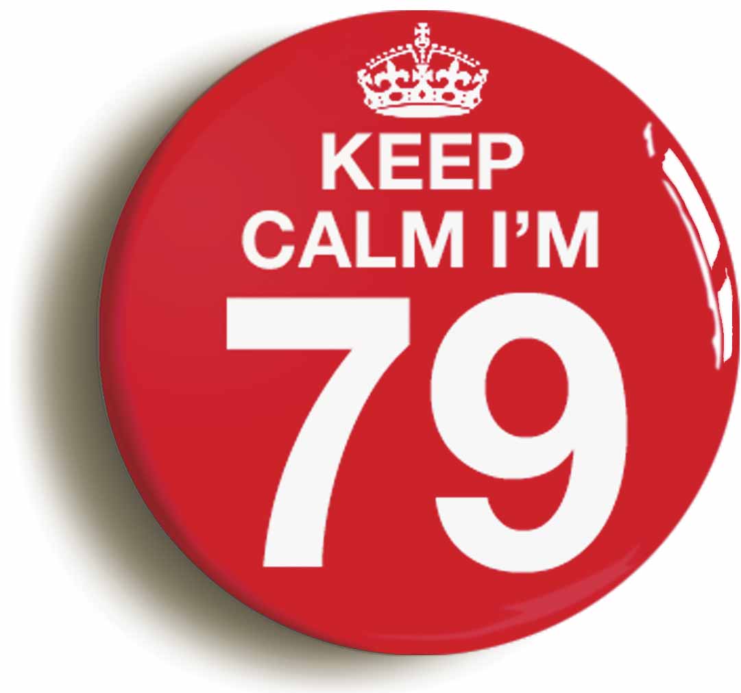 A picture of a button badge