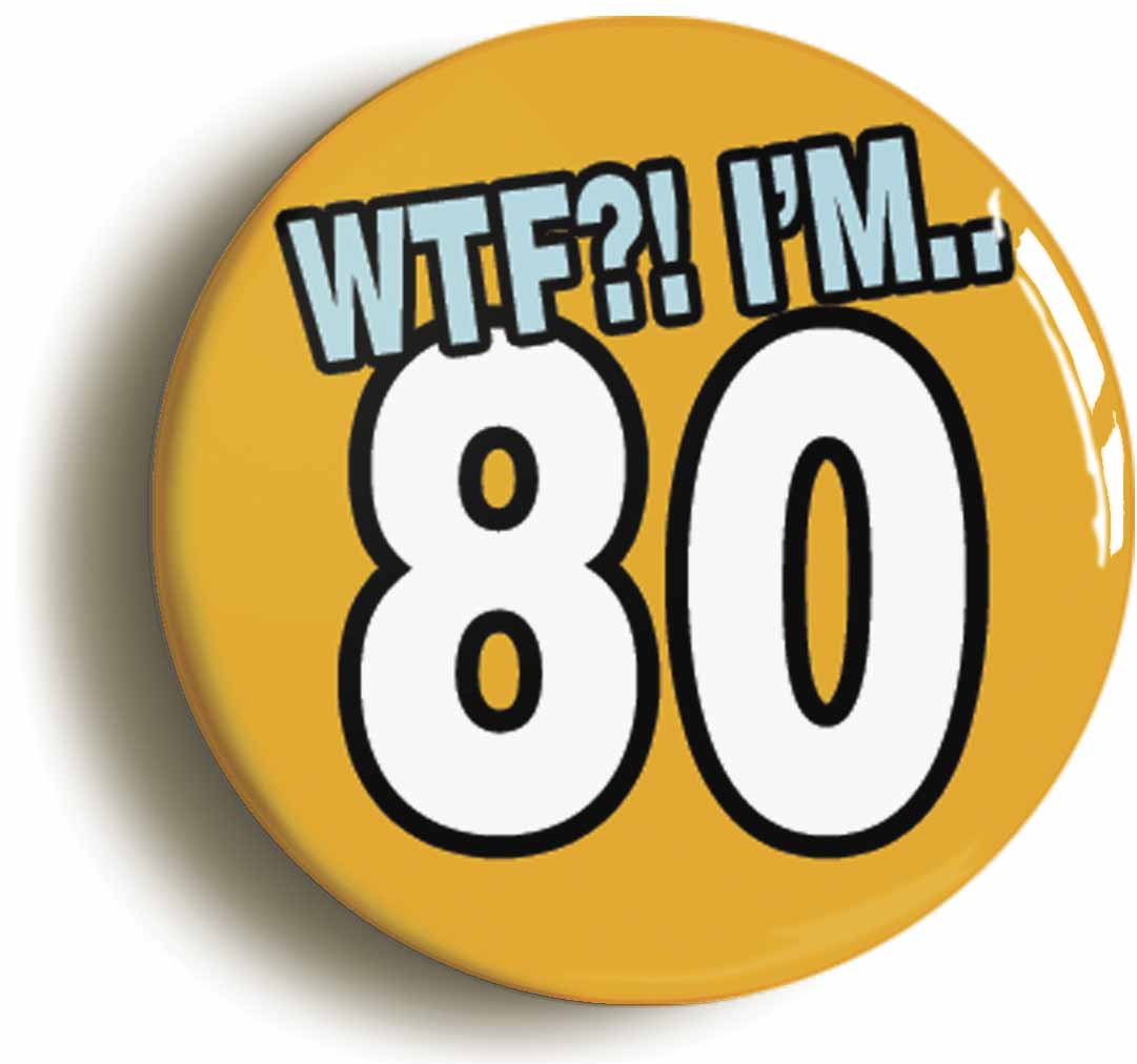 A picture of a button badge