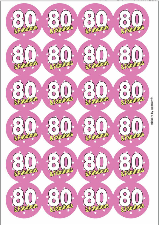 A picture of an A4 sheet of matte paper stickers