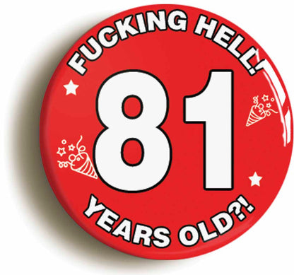 A picture of a button badge