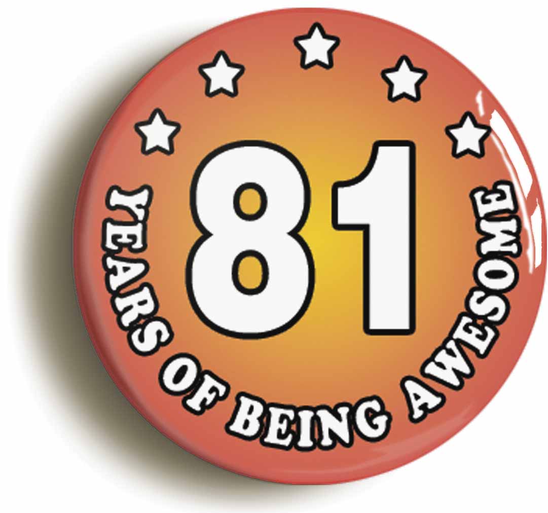 A picture of a button badge